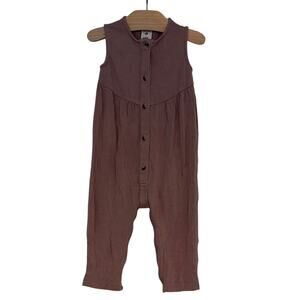 Kate Quinn Mauve Sleeveless Romper